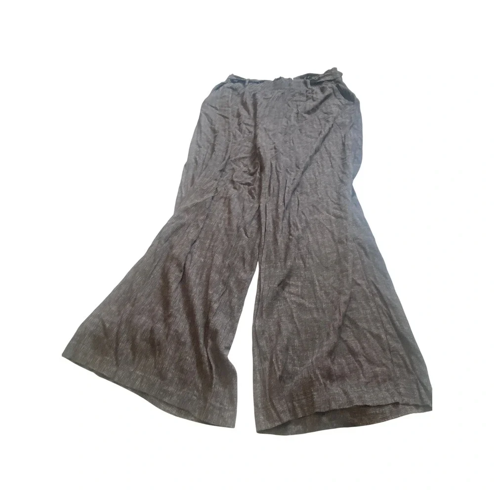 LuLaRoe Womens Maxi Skirt‎ Gray Textured Stretch Pull On Size L Long